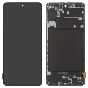 LCD za Samsung A71 - A715F WITH FRAME + touch screen OLED