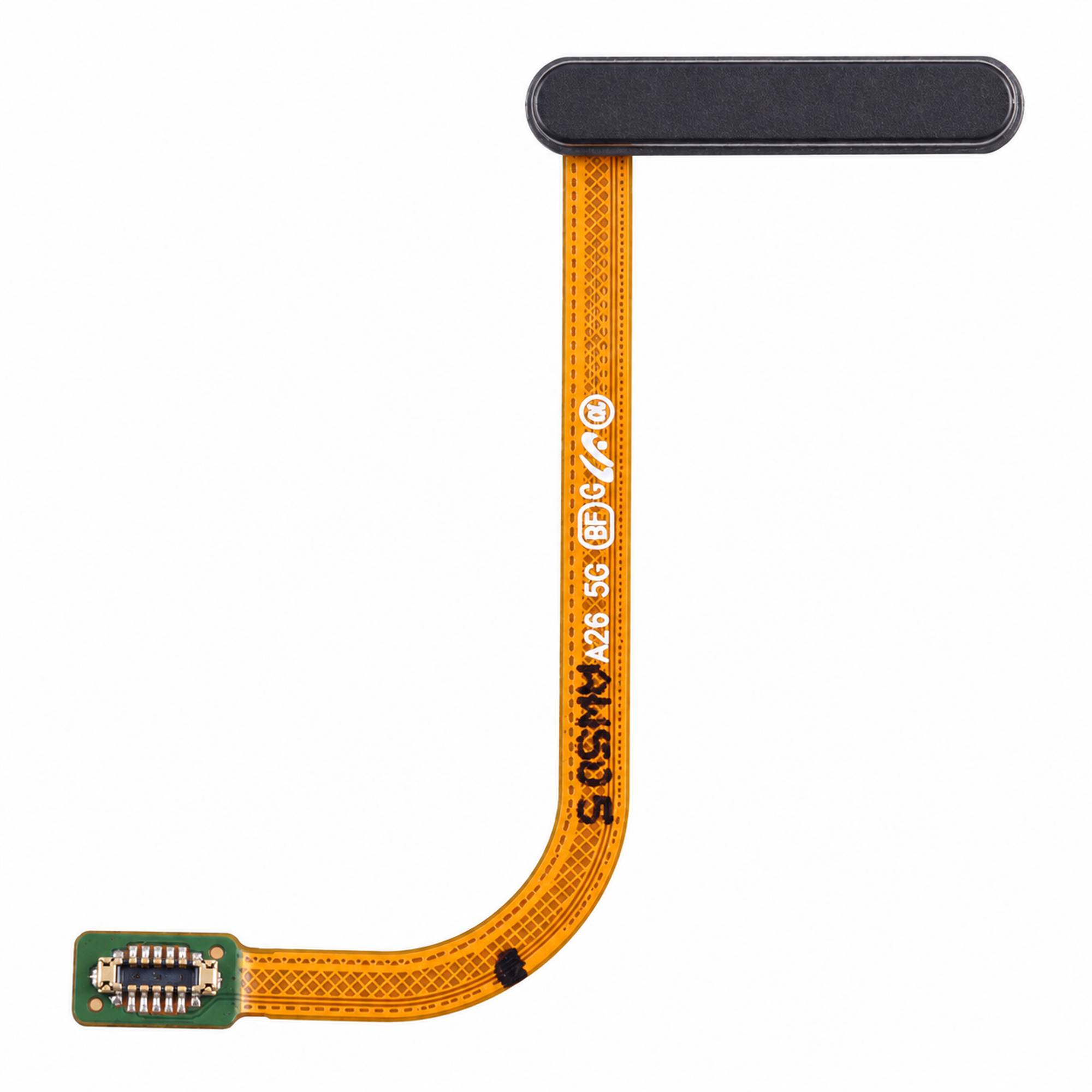 Samsung A26 5G Flet-Dugme on of kabal sa senzorom fingerprint (otisak prsta) crni